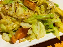 包心菜炒馕-清真·双公羊·馕坑烤全羊(奥体店)