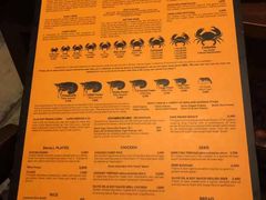 菜单-Ministry of Crab(科伦坡店)