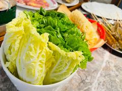 青菜拼盤-禄婶鸡煲·打边炉