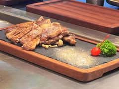 照烧汁黑猪梅花肉-大神太神·铁板烧(七宝领展广场店)