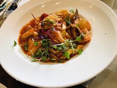 秘制蟹粉酱鲜虾手工面条-YUE·6·西式融合餐厅(外滩六号店)