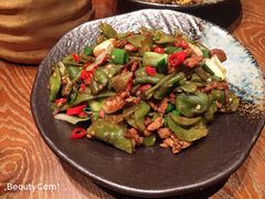 莴笋皮炒肉-2046湘味厨房(南区盈峰店)