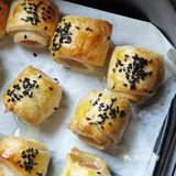 烤香菇和可颂[呲牙]