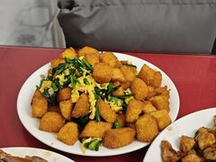韭菜鸡蛋炒饽饽-胖子菜馆(隆昌路店)