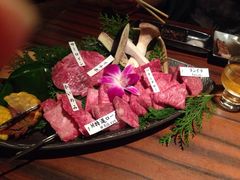松阪牛肉拼盘-松阪牛焼肉M(法善寺横丁店)