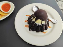 驰名巧克力熔岩蛋糕-Chili's Cafe&Bar奇利斯(滨江店)