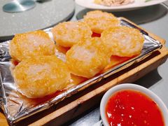 手打原味鲜虾饼-维园悦谱·海派家常菜(乌鲁木齐南路店)