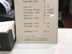 菜单-Manner Coffee(大宁国际商业广场店)