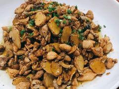老姜炒仔鸡-恋拐子油爆虾·家常菜