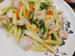 芦笋炒虾仁-江南婆婆(车墩店)