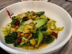 上海青炝油渣-湘当爱·鲜煮现炒(松岗立业路店)