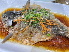 清蒸红眼鱼-下梅人家土菜馆(历史文化餐厅度假区店)
