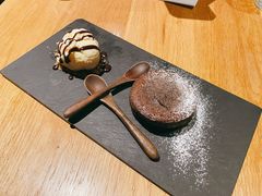 巧克力熔岩蛋糕-The Diner X餐厅(青岛万象城店)