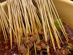 -拈签一笑黄牛肉辣卤串串