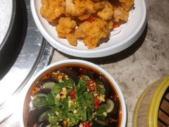 凉拌皮蛋-淘米捞·米汤脆鲩鱼火锅(福田皇岗店)