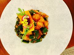 秋葵炒土豆-哈努曼印度餐厅(吴泾宝龙广场店)