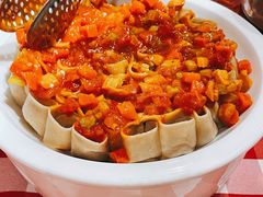 西红柿浇汁莜-西贝(长楹天街购物中心店)