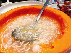 南瓜酒酿小圆子-玫瑰厅上海菜(兴国路店)