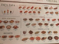 菜单-Tapa Tapa