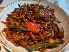椒麻鸡肉乌冬面-魏客咖啡(中铁中心店)