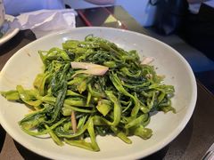 马拉盏炒通菜-大头虾越式风味餐厅(光明广场店)