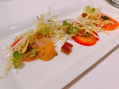 海鲜薄片佐鱼子酱和新鲜海胆-蝶舍·MAISON PAPILLON