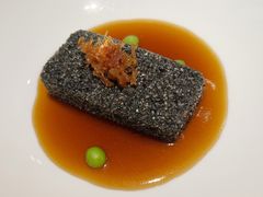 自制黑芝麻豆腐-广州文华东方酒店·江-由辉师傅主理