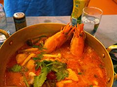 冬阴功汤大罗氏虾-阿莱唛唛泰国菜·海鲜餐厅(蛇口店)