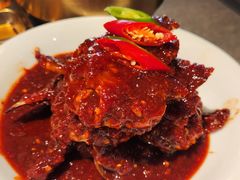 -草家酱蟹炭火烤肉店(珲春南路二店)