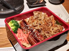 名古屋鳗鱼肥牛双拼饭-玉川屋·深夜食堂居酒屋(柳巷店)