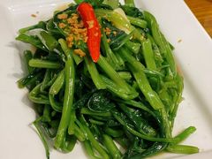 秘制虾酱炒空心菜-帕蓝·暹罗料理(曲阳店)