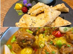 恩施小土豆烧土鸡-甜阿姨·天台花园私房菜(万松园店)
