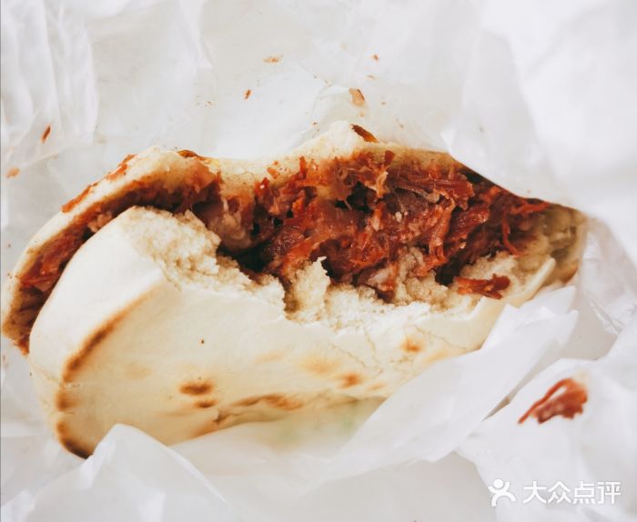 杨天玉腊牛羊肉店优质肉夹馍图片