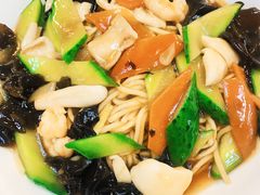海鲜炒面-台北楚楚园馅饼粥(虹桥南丰城店)