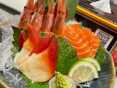 三文鱼刺身-大渔铁板烧(大悦城店)