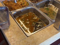 自助取餐区-荣誉国际酒店-云顶旋转餐厅