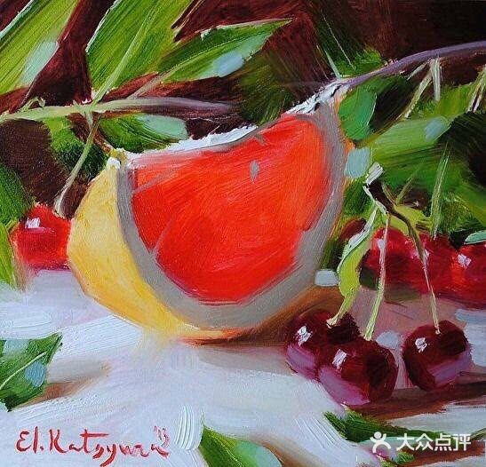 让人流口水的水果画🍉