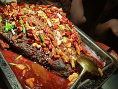 -探鱼·鲜青椒爽麻烤鱼(广州欣荣广场店)