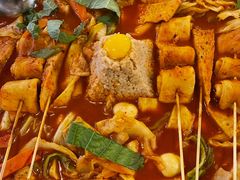 鱼饼火山炒年糕-包装马车·韩国料理·포장마차