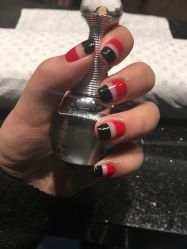 -手牵手美甲