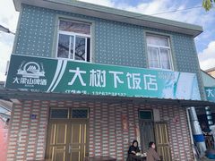门面-大树下饭店(春晓镇慈岙社区卫生服务站南)