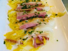 娃娃菜蒸咸肉-新长岭大酒店酒楼