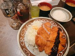 双拼炸猪排套餐-矢场猪(名古屋站三井楼北馆店)