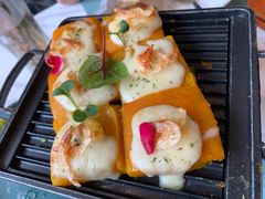 樱花虾芝士南瓜-蜜桃花开·中西融合菜E&W(南长街店)