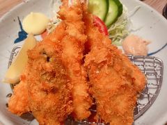 炸虾拼炸生蚝-小山日本料理(太古汇店)