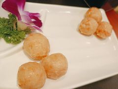海鸭蛋虾丸子-殷式·私房烧烤·羊蝎子火锅(什刹海店)