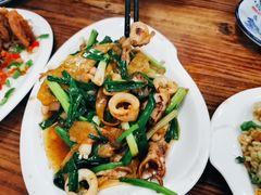 姜葱爆鲜鱿鱼-四季美蚝皇