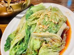 白灼生菜-大川先生·小龙虾·川菜(信义坊店)