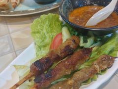 沙爹牛肉串-热浪岛马来餐厅