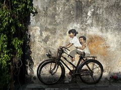 -槟城街头艺术街区